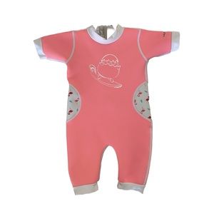 Cheekaaboo Warmiebabes one piece swimsuit, sz 12-18 months